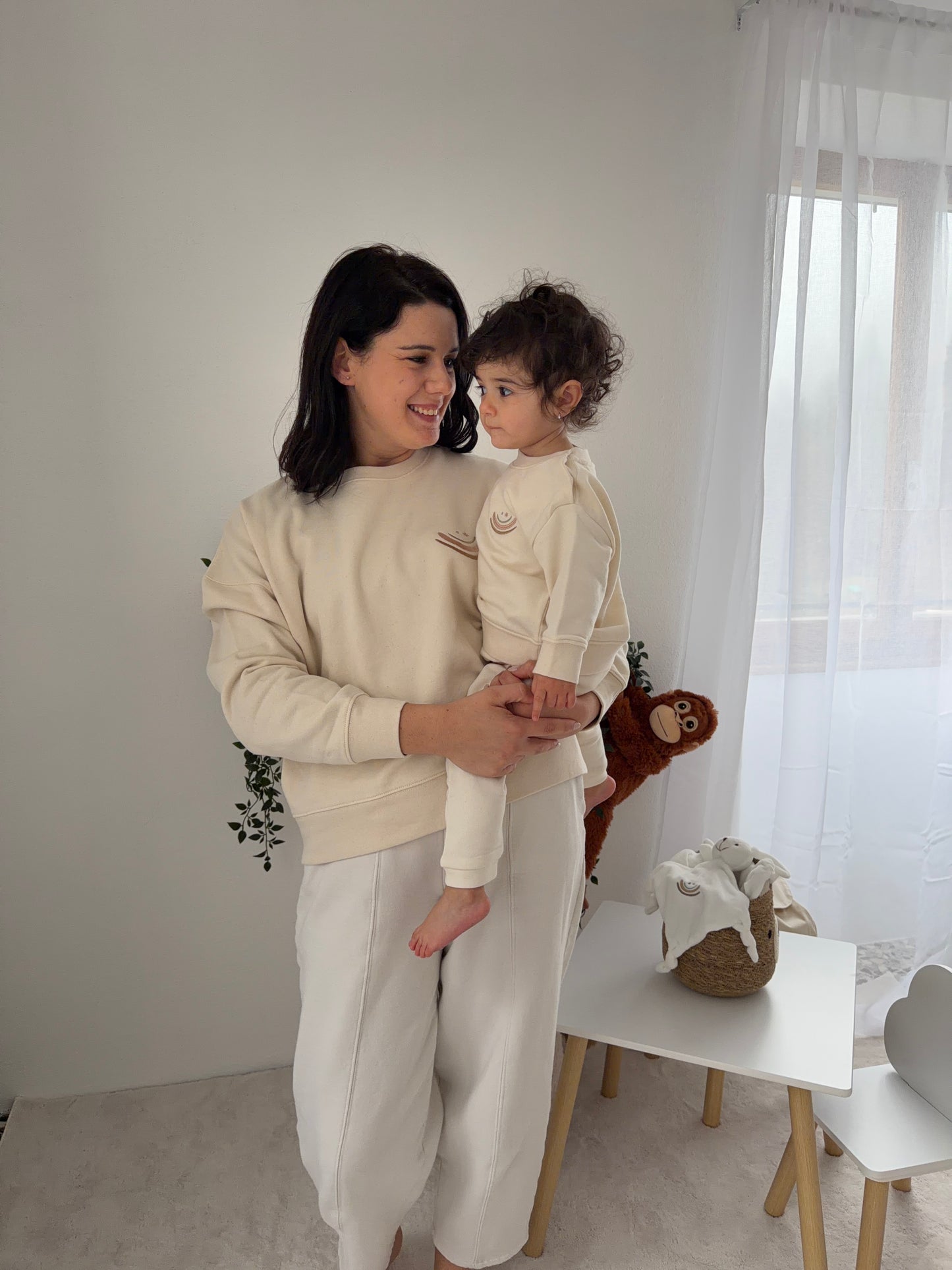 Felpa MiniSmile BIO Mamma